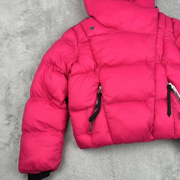 NEW Obermeyer Isla Jacket Teen Girl's Small Size 8 Pink Puffer‎ Snow 31101 - Picture 4 of 13